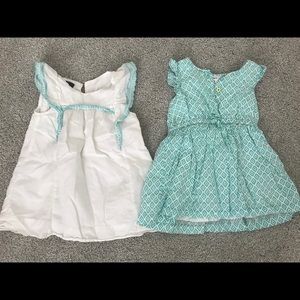 2Dresses - Gap and Carter Spring dresses